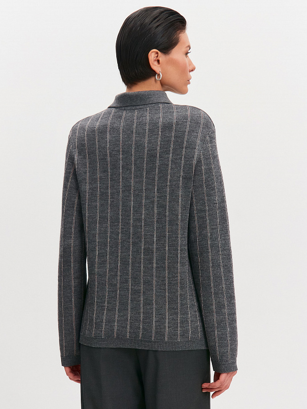 Генри джемпер (поло) трикотажный (маренго, 44-46)