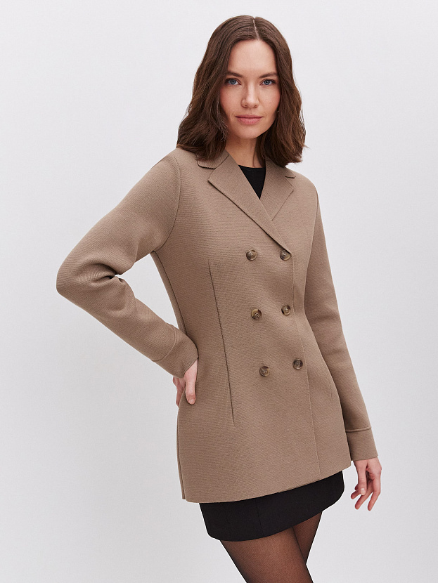 Диор жакет трикотажный (какао, 46)