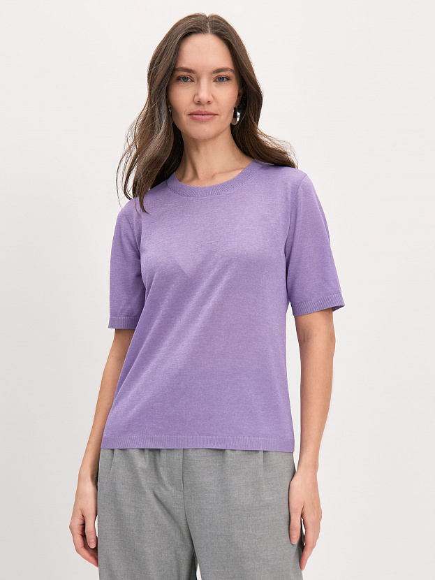 Гелекси джемпер трикотажный (лаванда, 44-46)