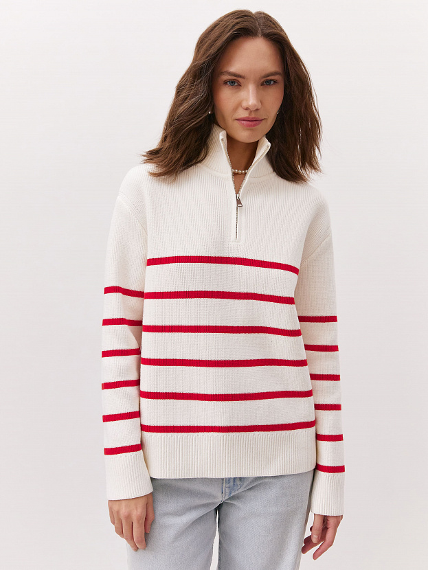 Авилон джемпер трикотажный (молочный, 44-46)