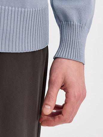 Кардиган мужской на молнии из хлопка