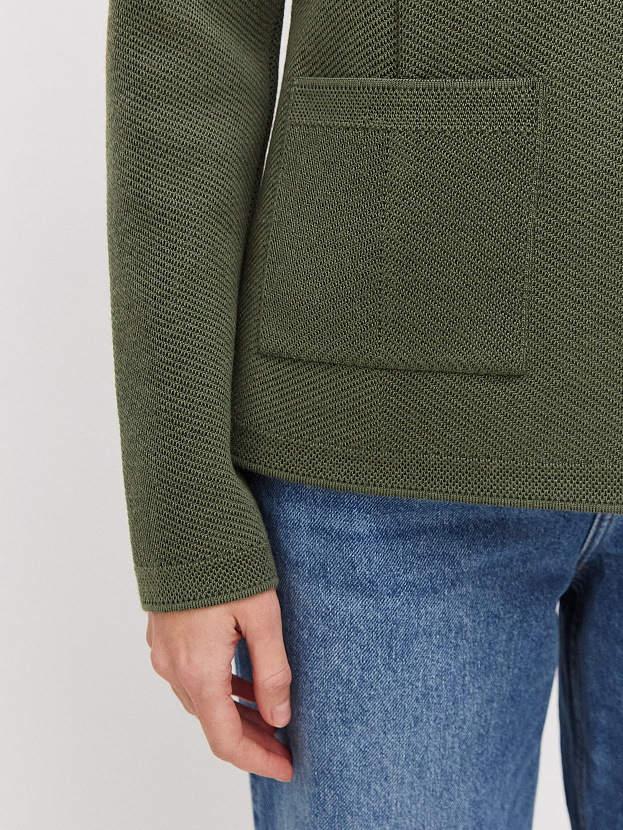 Имбирь жакет трикотажный (полынь, 46)