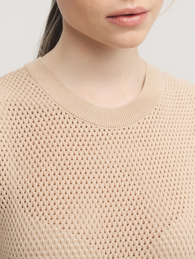 Мусс майка трикотажная (песочный, 44-46)