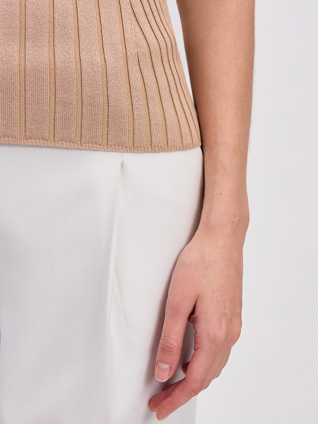 Феникс водолазка трикотажная (бежевый, 44-46)