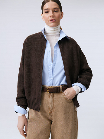 Бомбер из шерсти мериноса Эльба