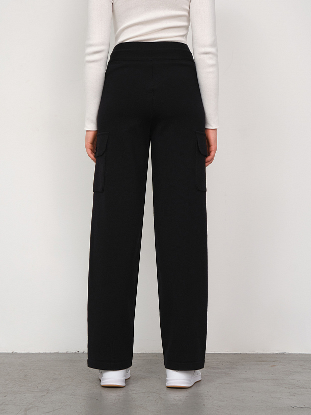 Эверест брюки трикотажные (черный, 44-46/164-170)