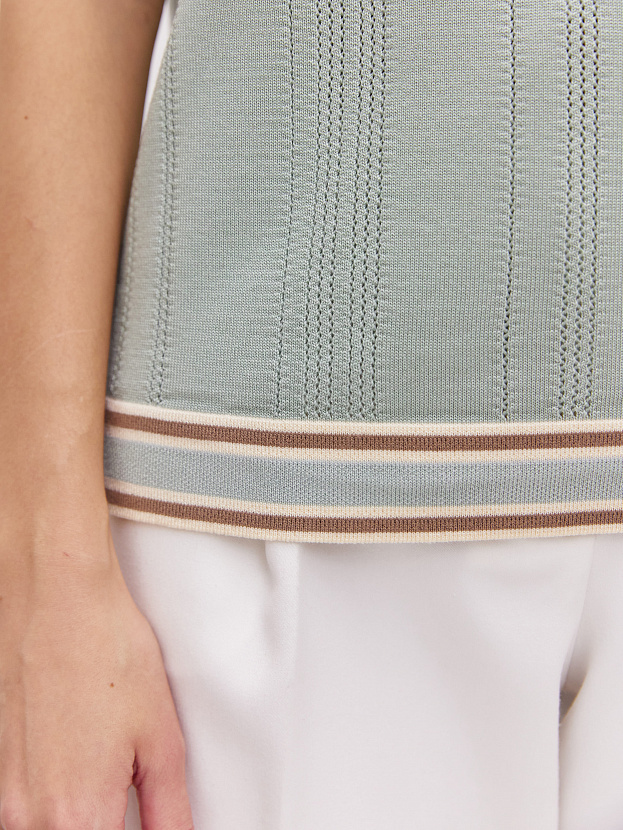 Данте джемпер (футболка) трикотажный (светло-зеленый, 44-46)