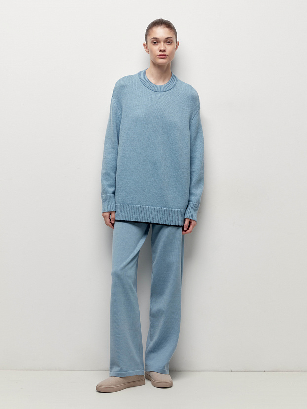 Кураж джемпер трикотажный (голубой, 44-46)