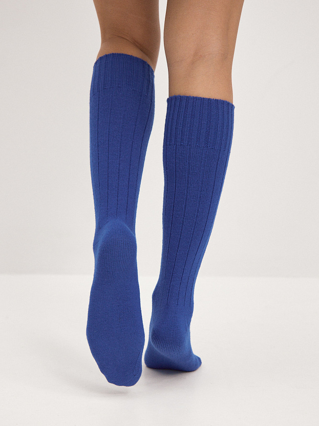 Гольфы трикотажные Степ (василек, 36-40)