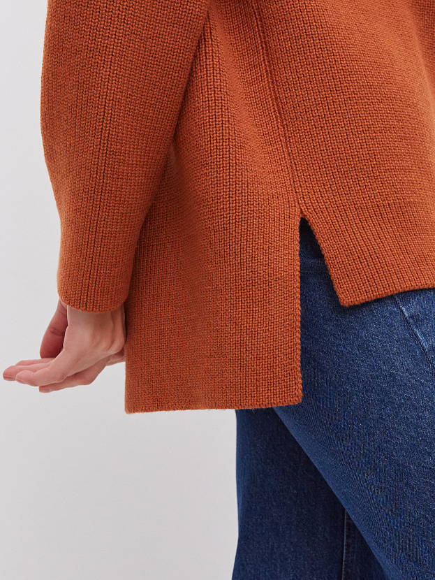 Ридми джемпер трикотажный (терракотовый, 44-46)