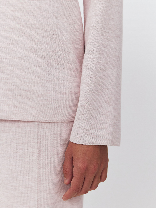 Меридиан джемпер трикотажный (бледно-розовый, 44-46)