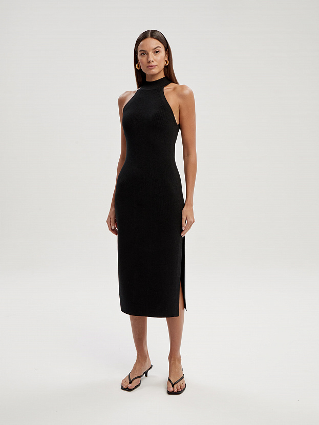 Розарио платье трикотажное (черный, 44-46)