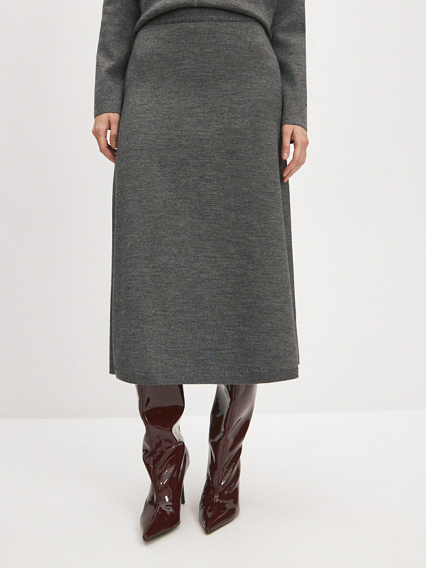 Мисти юбка трикотажная (маренго, 44-46)