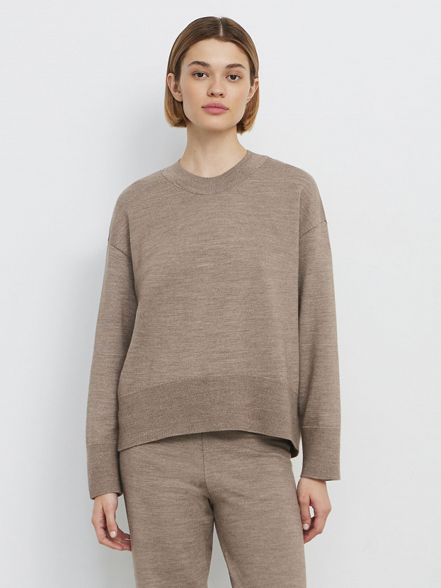 Дания джемпер трикотажный (какао, 44-46)