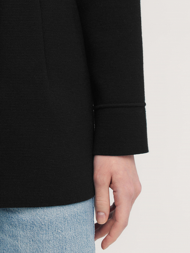 Диор жакет трикотажный (черный, 46)