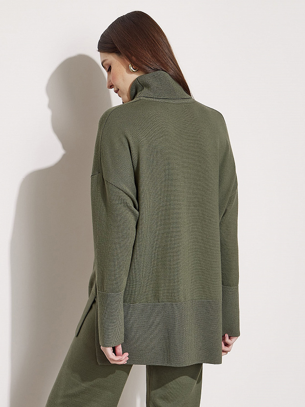 Сатурн джемпер трикотажный (хаки, 44-46)