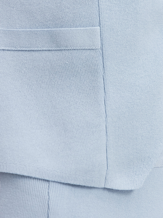 Тиффани жилет трикотажный (голубой, 44-46)