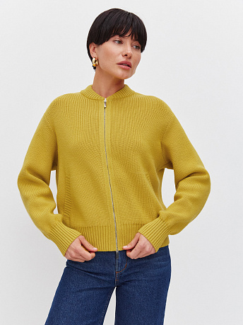 Бомбер из шерсти мериноса Эльба