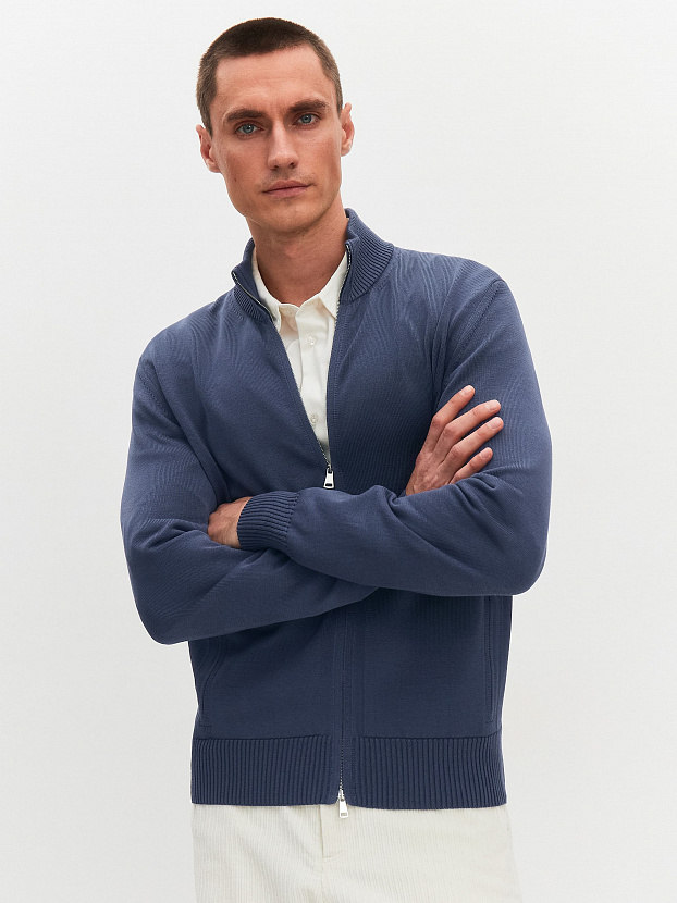 Коломбо кардиган трикотажный (джинсовый, 48/176-182)