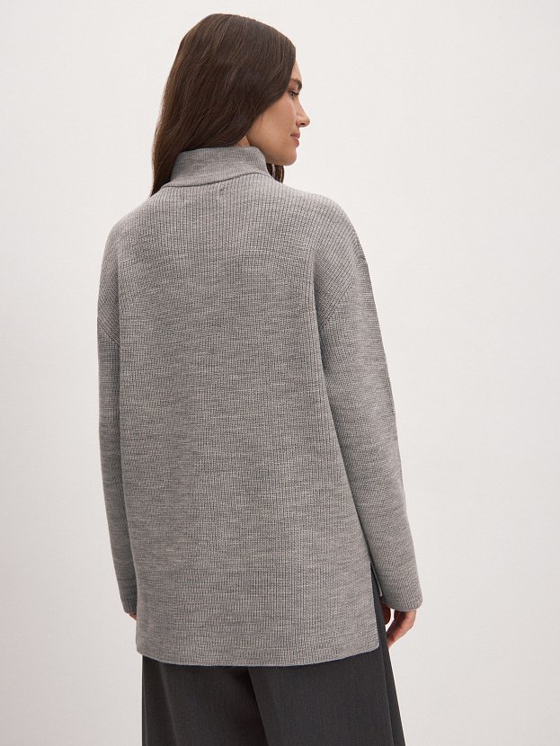 Ридми джемпер трикотажный (серый меланж, 44-46)