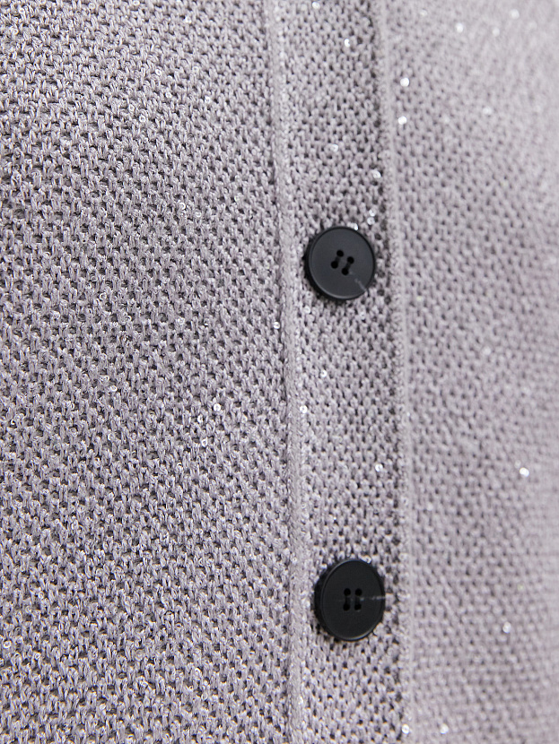 Антарес жакет трикотажный (св.серый, 44-46)