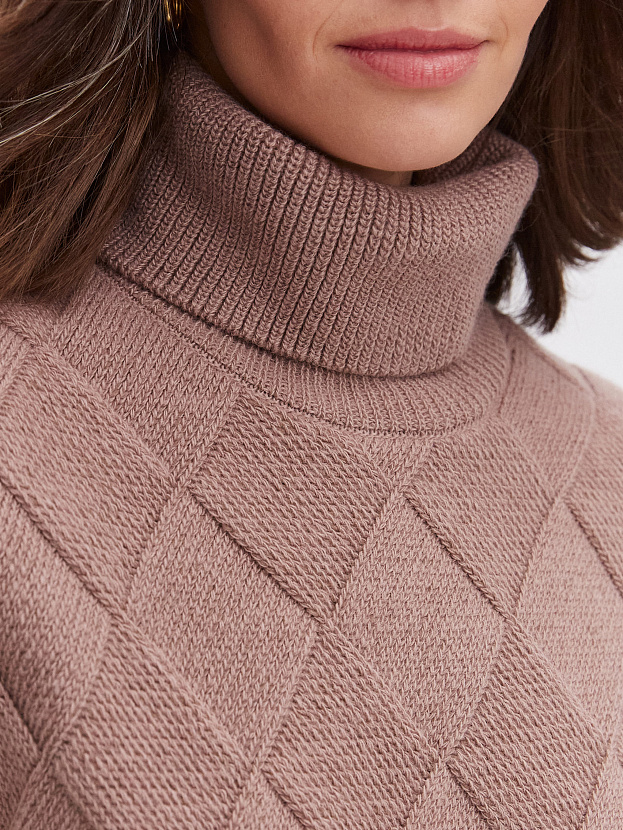 Дарина жилет трикотажный (какао, 44-46)