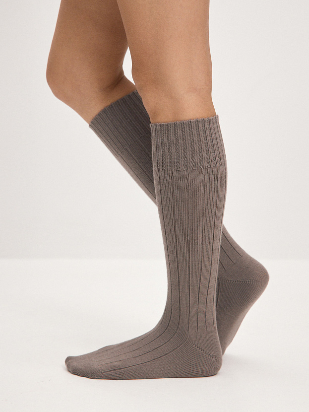 Гольфы трикотажные Степ (св.какао, 36-40)