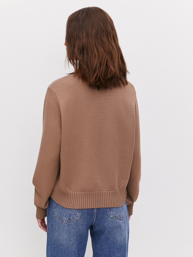 Дюна кардиган трикотажный (какао, 44-46)