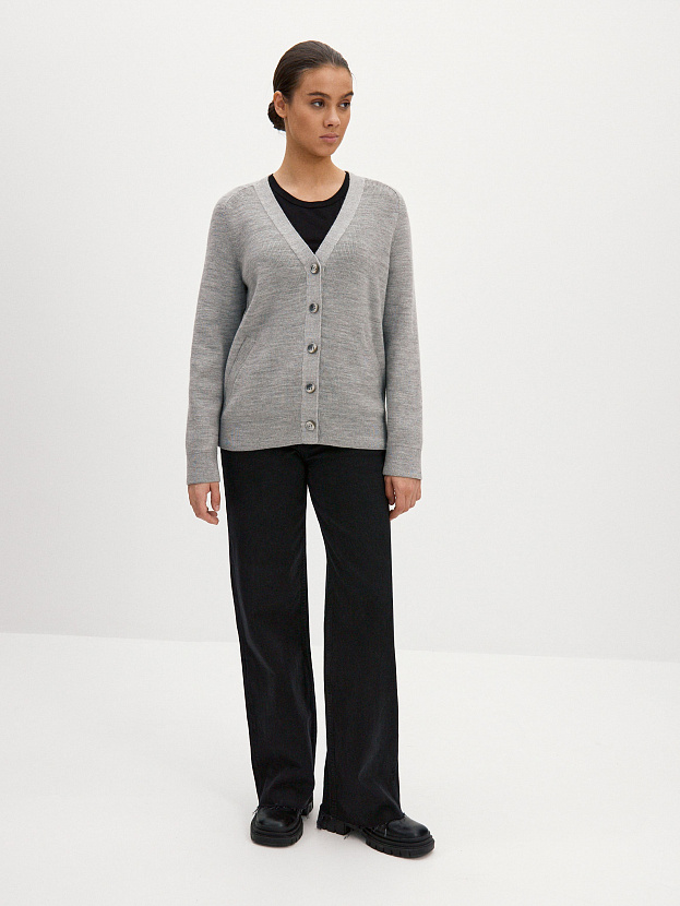 Рига кардиган трикотажный (светлый маренго, 44-46)