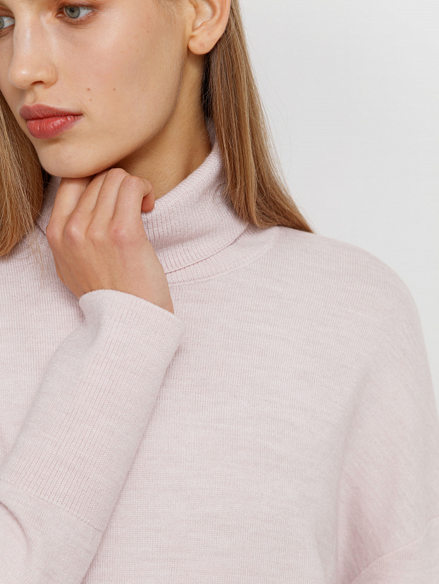 Сатурн джемпер трикотажный (бледно-розовый, 44-46)