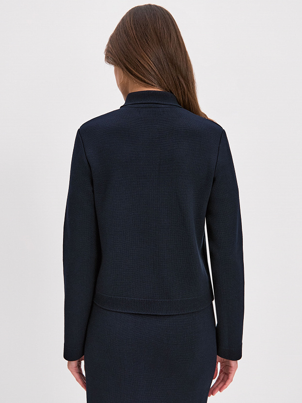 Ницца жакет трикотажный (темно-синий, 46)