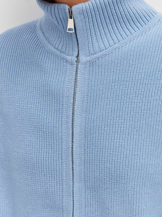 Бельгия джемпер трикотажный (голубой, 44-46)