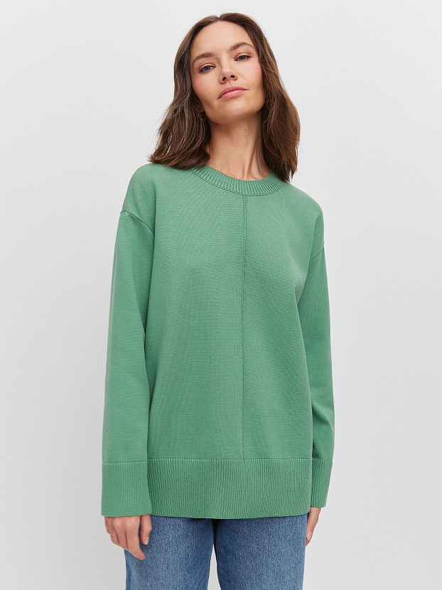 Астрид джемпер трикотажный (зеленый, 44-46)