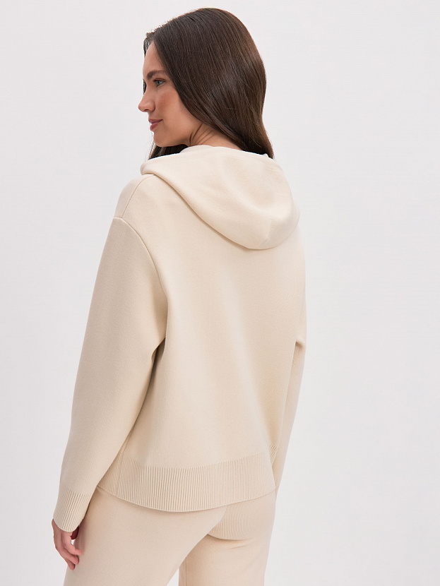 Паула джемпер (бомбер) трикотажный (кремовый, 44-46)