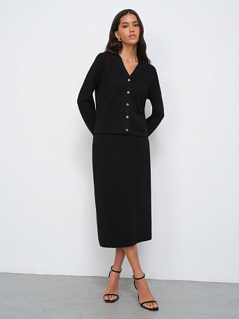 Юбка из хлопка и вискозы Моне