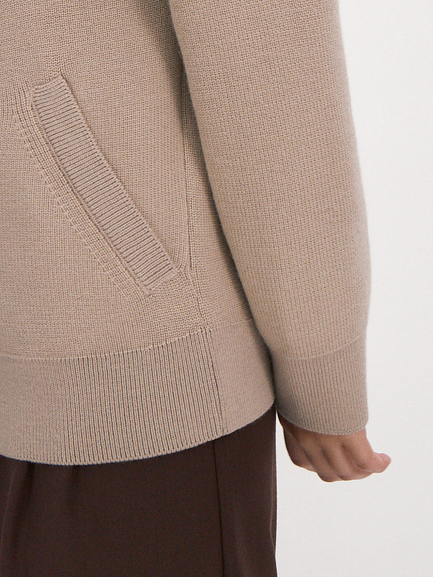 Рига кардиган трикотажный (капучино, 44-46)