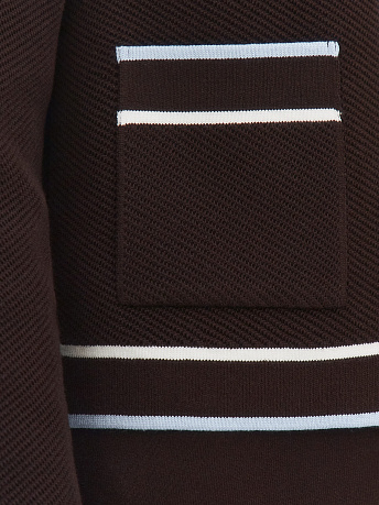 Жакет с акцентной отделкой кантом Майя