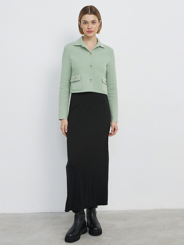 Лацио жакет трикотажный (мятный, 44-46)