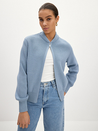 Бомбер из шерсти мериноса Эльба