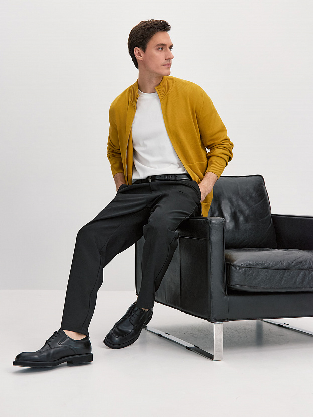 Коломбо кардиган трикотажный (горчичный, 48/176-182)