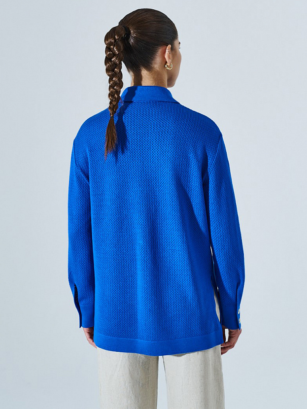 Джули кардиган трикотажный (ультрамарин, 44-46)