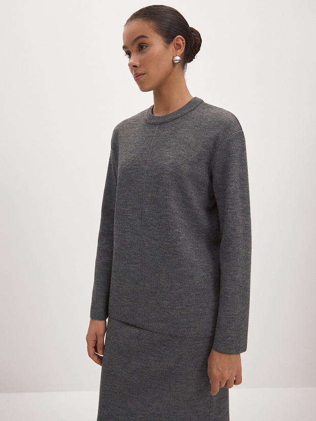 Меридиан джемпер трикотажный (маренго, 44-46)