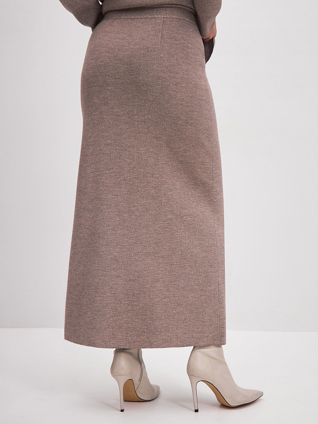 Рене юбка трикотажная (какао, 44-46)