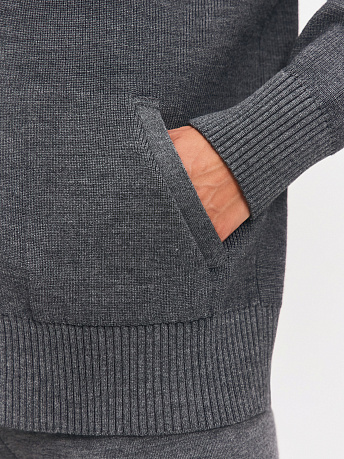 Бомбер из шерсти мериноса и вискозы Ирэн