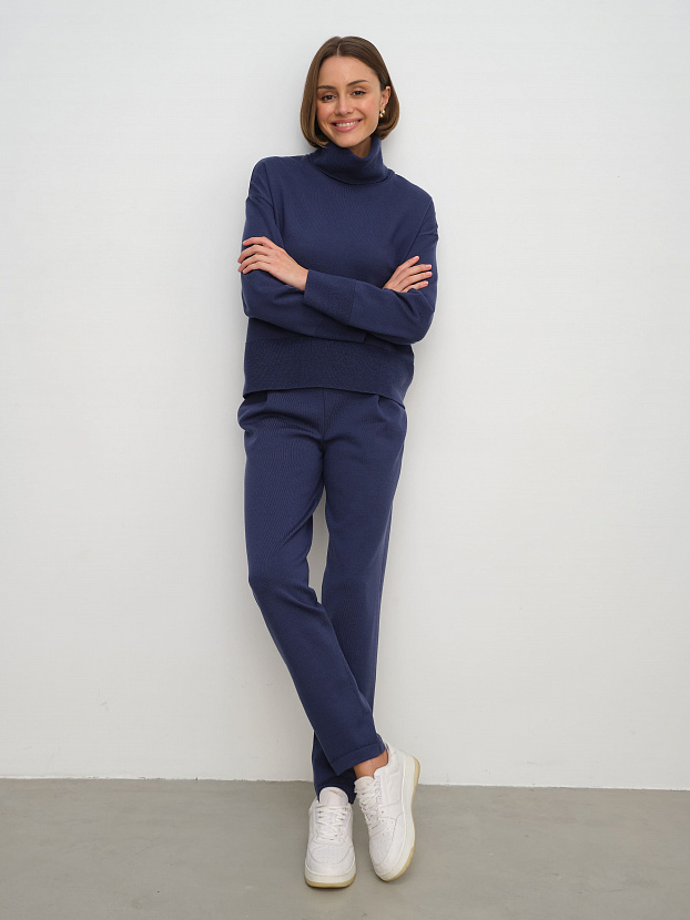 Вест брюки трикотажные (синий, 44-46/164-170)