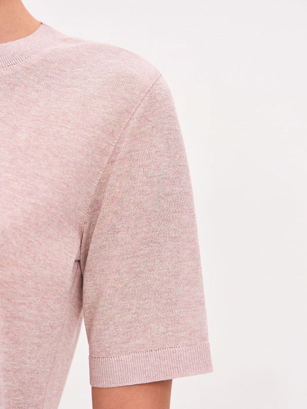 Гелекси джемпер трикотажный (пудровый, 44-46)