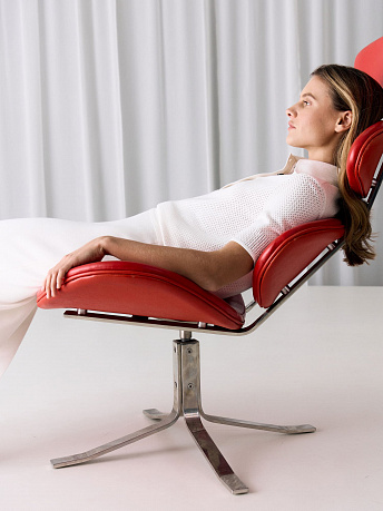 Футболка-поло с перфорацией Симоне