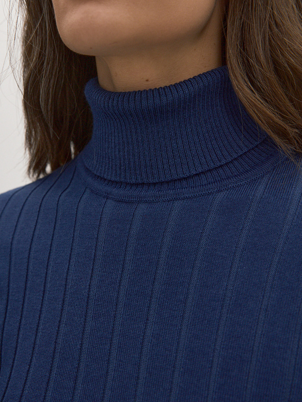 Веста водолазка трикотажная (темно-синий, 44-46)