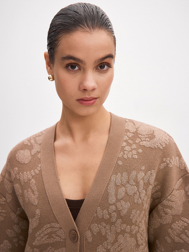 Орли кардиган трикотажный (какао, 44-46)