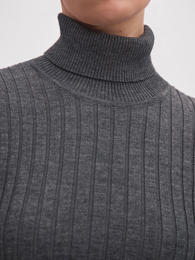 Китон водолазка трикотажная (маренго, 44-46)